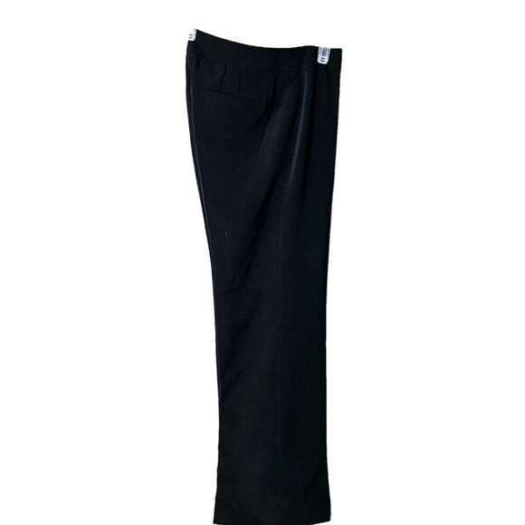 ANN TAYLOR Lined Dress Slacks Flat Front 4-Pocket Hook Closure Sz 4/32 Blk NWOT! - Picture 13 of 16